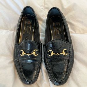 Vintage womens gucci loafers